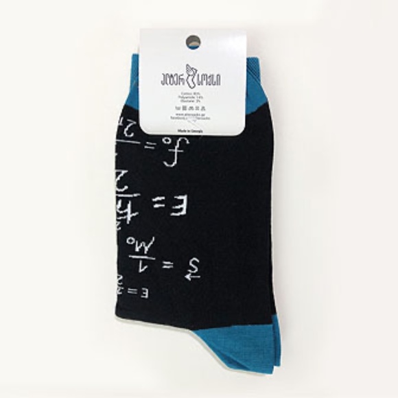 Unisex Einstein Printed Socks - Picture 2 of 2